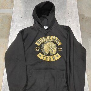 Brand New Arctic Wear Hustle Gang Team Cotton Hoody Black Size XXL
